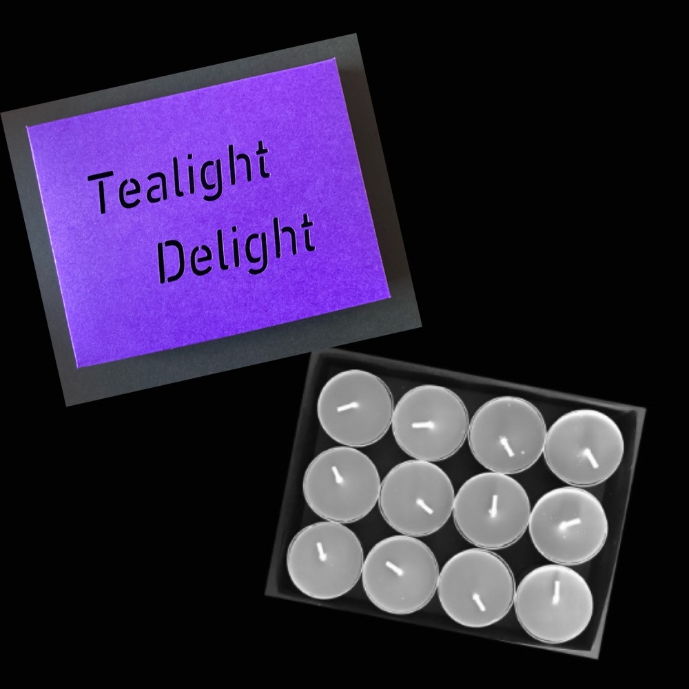 12 Tealight Delight Box (Made to Order)
