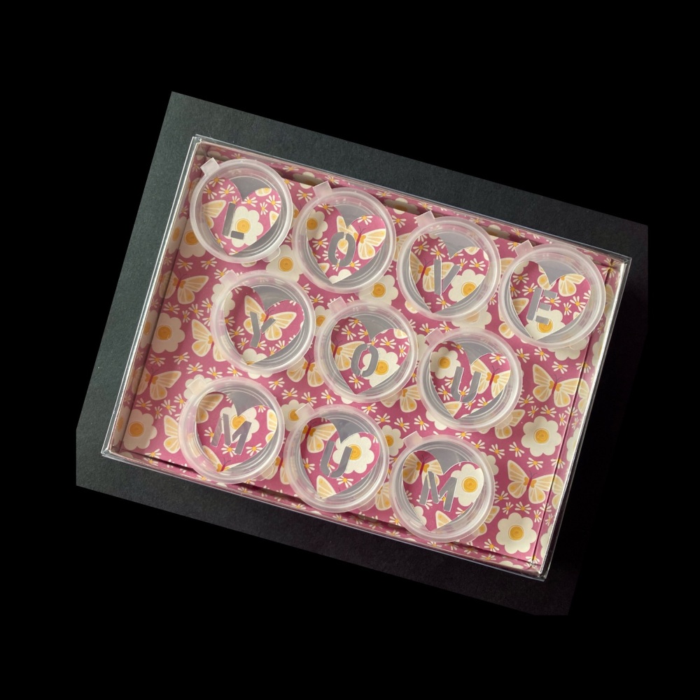 10 x 1oz Deli Pot Sample Box with 'Love You Mum' (Made to Order)