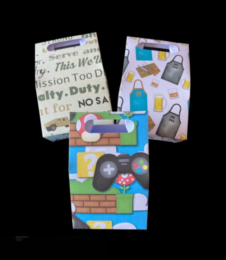 Small Father&rsquo;s Day Gift Bag. Random Mix Pack of 10 (Made to Order)