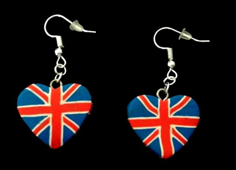 *No.146 Union Jack Earrings