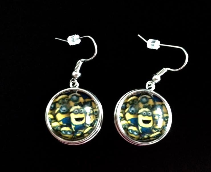 *No.162 Minion Earrings