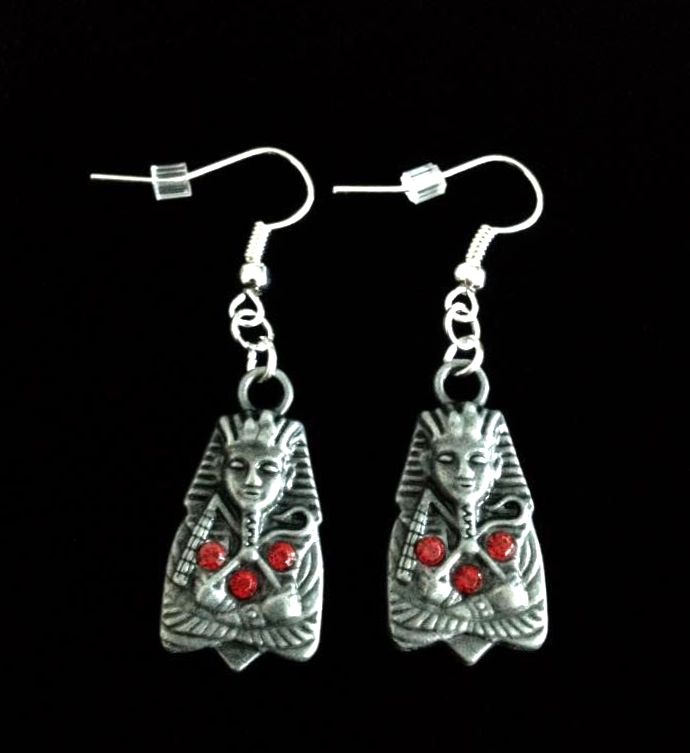 *No.178 Death Mask Earrings