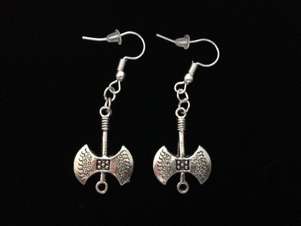 No.223 Axe Earrings