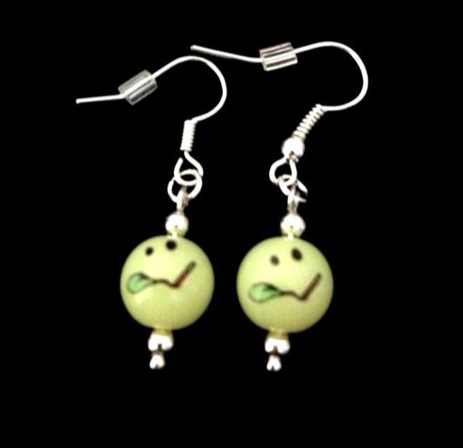 *No.345 Crazy Emoji Earrings