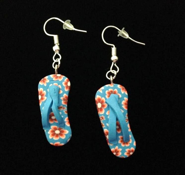 *No.371 Flip Flop Earrings