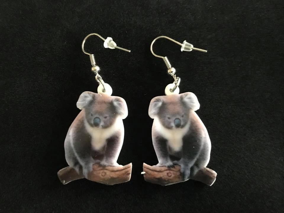 *No.386 Koala Earrings