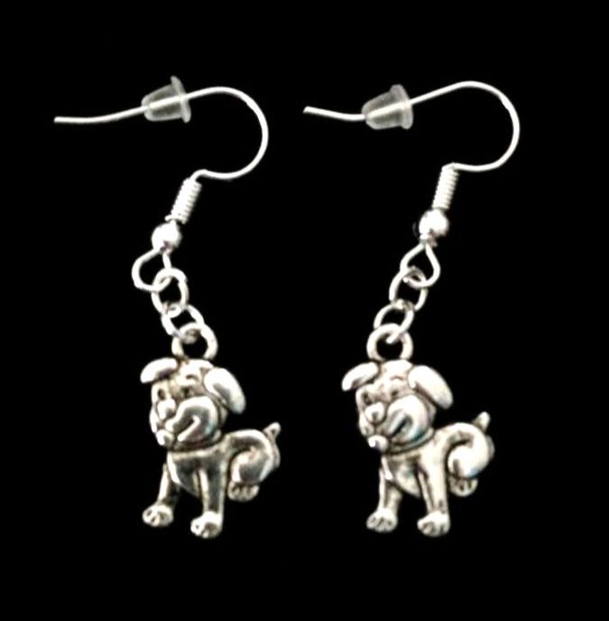 *No.423 Mini Dog Earrings