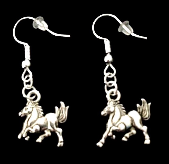 *No.431 Mini Horse Earrings