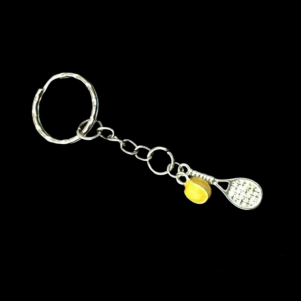 No.503 Tennis Racket and Ball Keyring