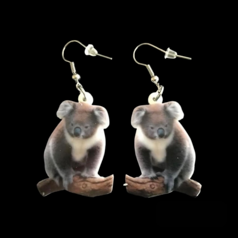 Koala earrings australia clearance