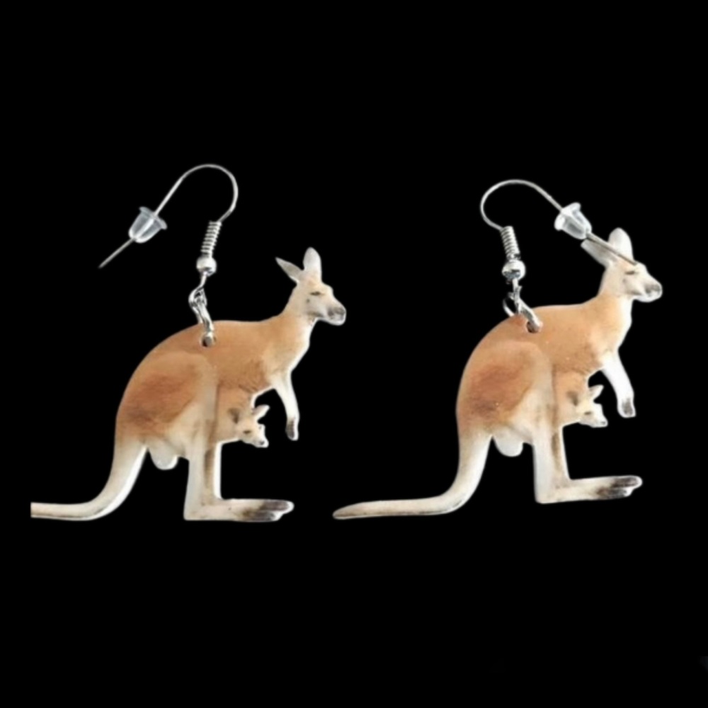 *No.385 Kangaroo Earrings