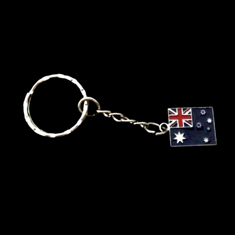 No.24 Australian Flag Keyring