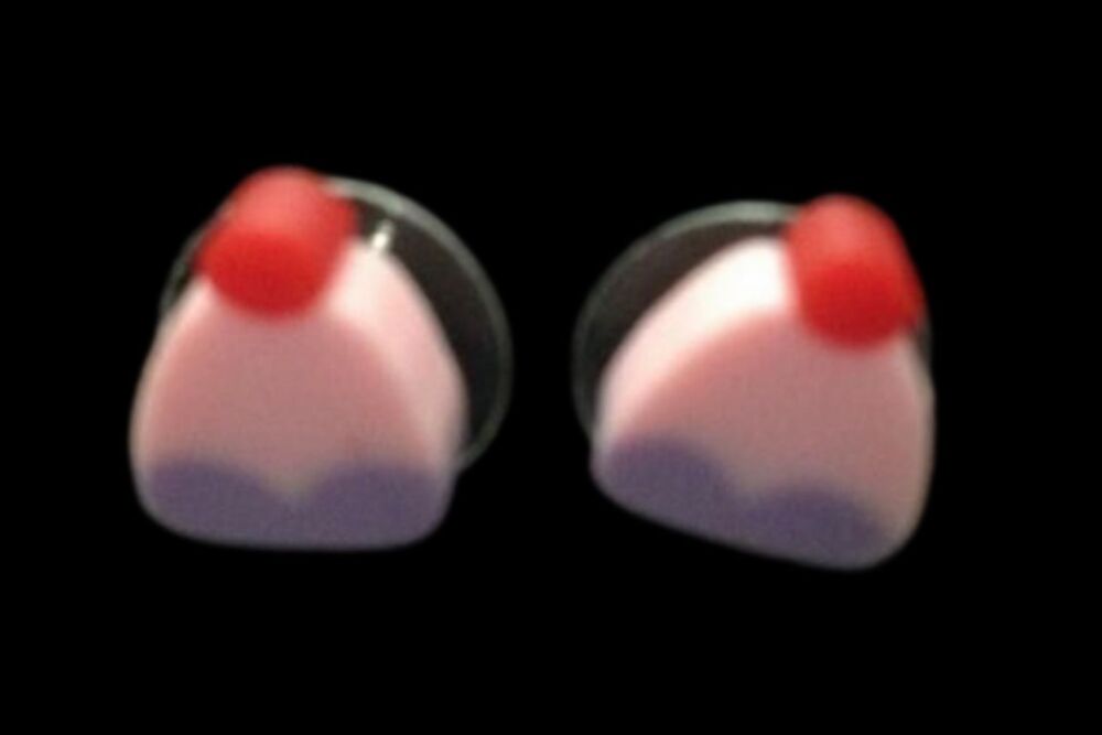 *No.523 Mini Cake Stud Earrings