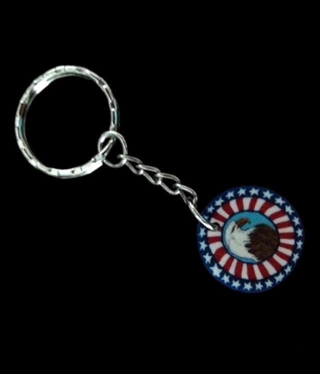 No.11 Eagle Charm Keyring