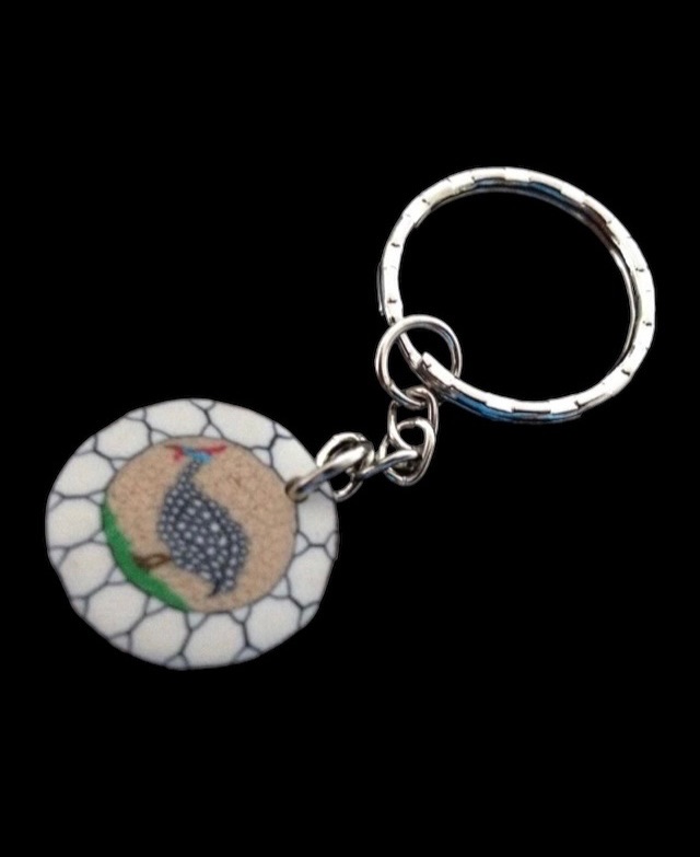 No.15 Bird Charm Keyring