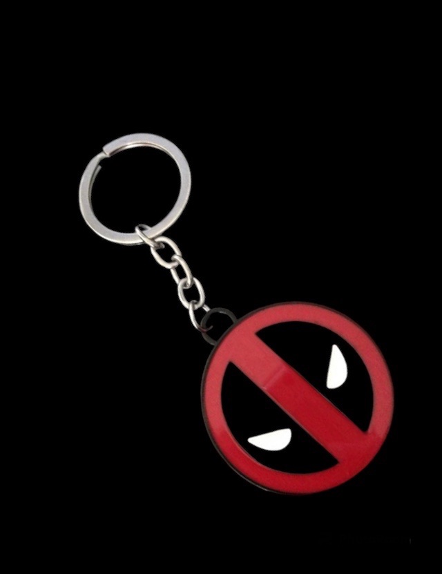 No.4 Large Deadpool Keyring