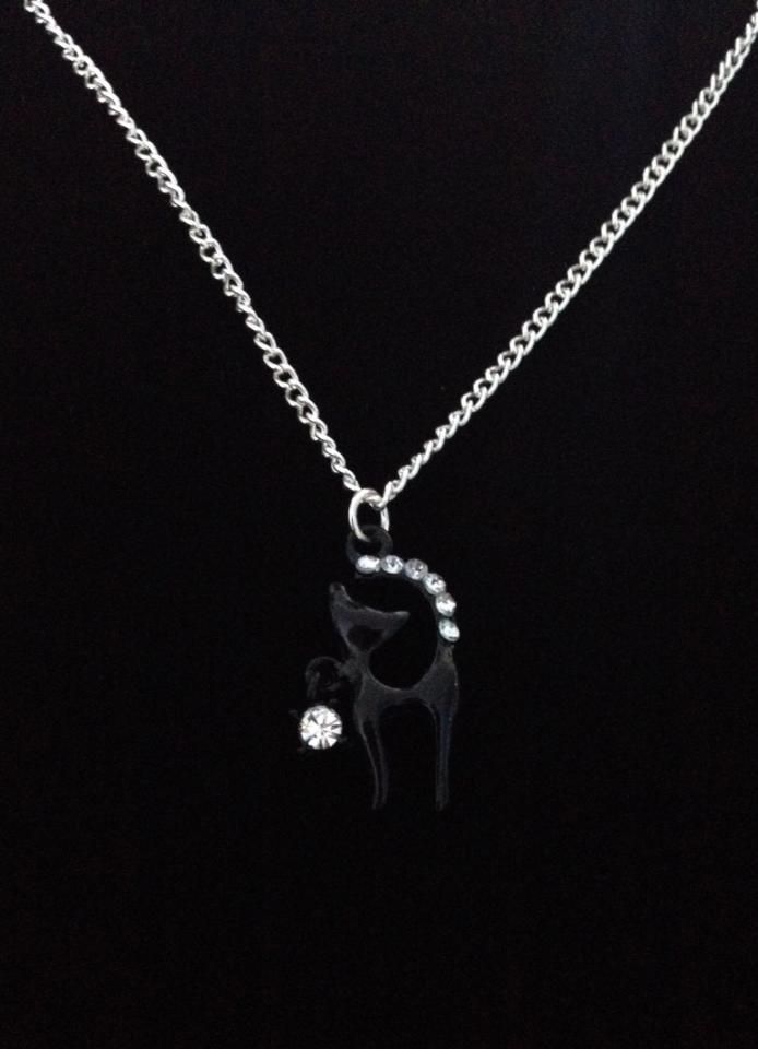 No.54 Black Cat Necklace