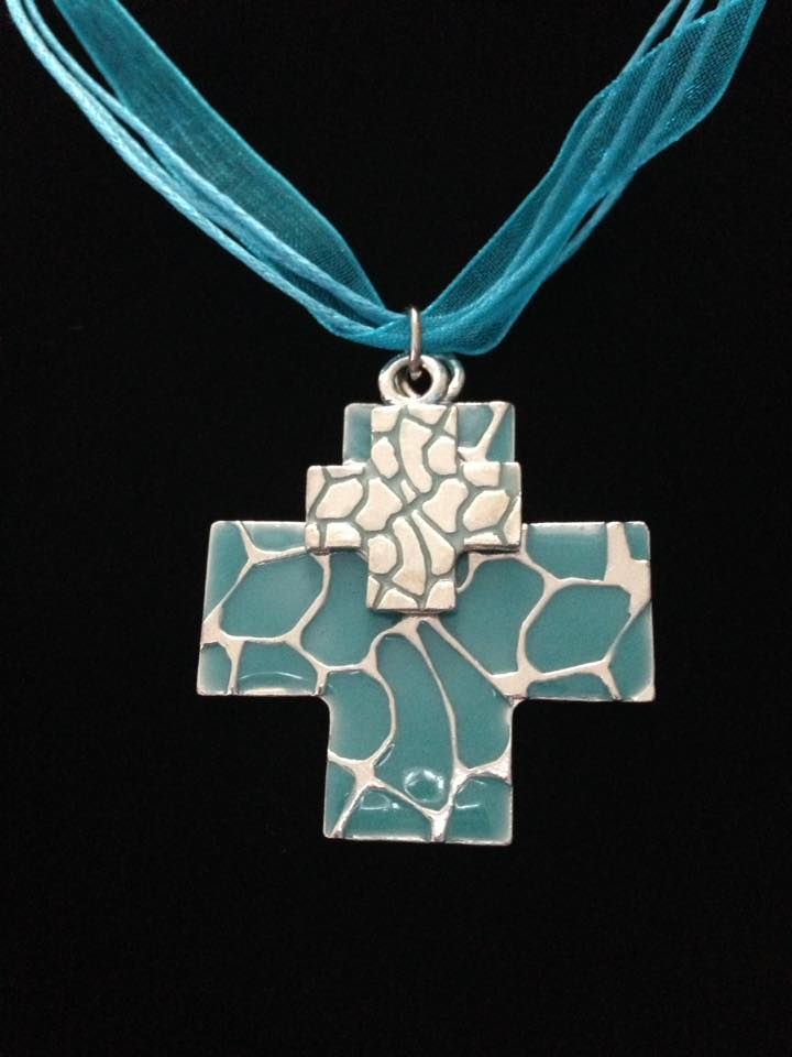 No.60 Turquiose Cross Necklace