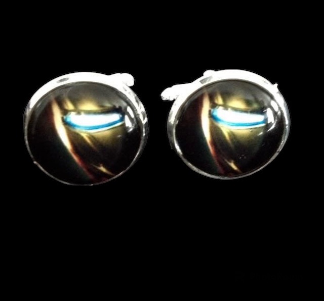 No.14 Iron Mans Eyes Cufflinks