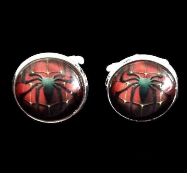 No.36 Spiderman Cufflinks