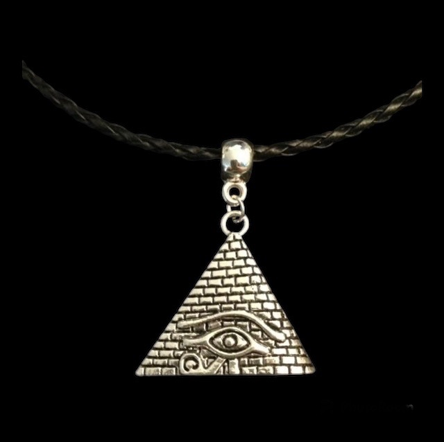 No.51 Eye of Horus Pyramid Necklace