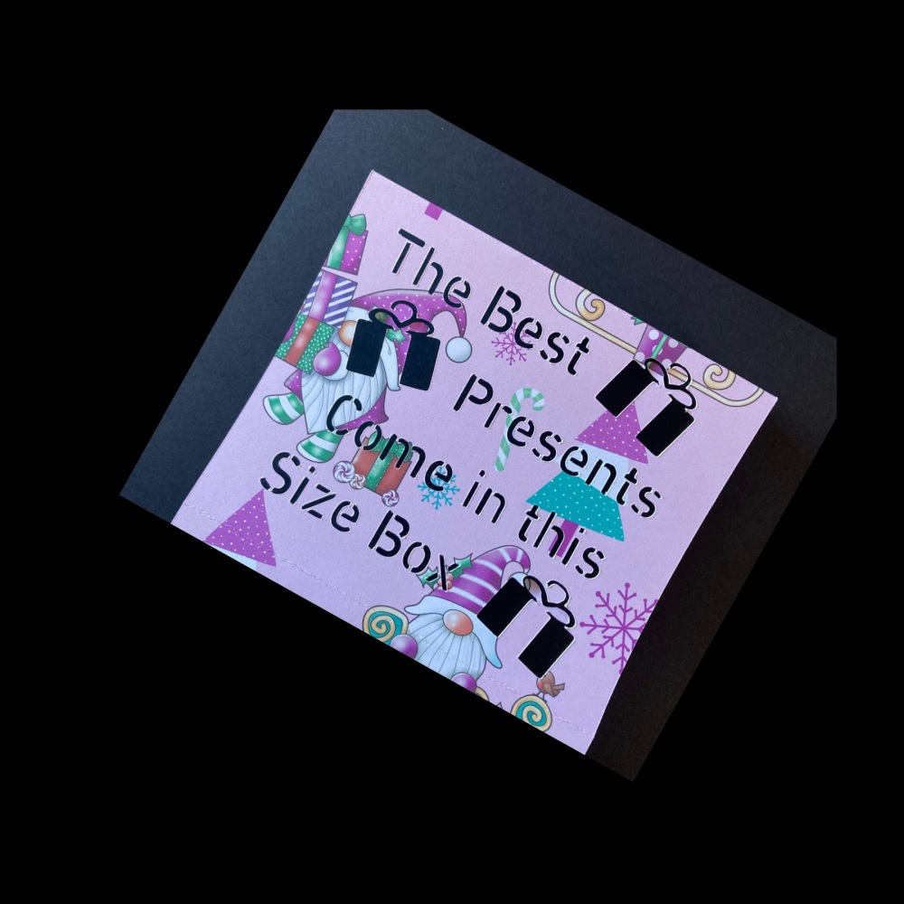 The Best Presents Come in This Size Box Home Bargains Box Sleeve (Made to Order)
