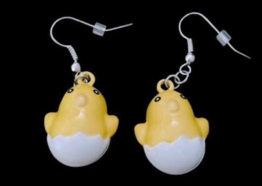 *No.1222 Chick Bell Earrings