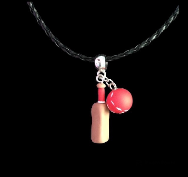 No.49 Cricket Themed Necklace
