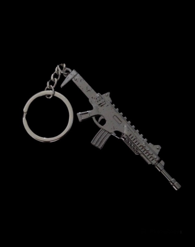 No.88 Gun Keyring