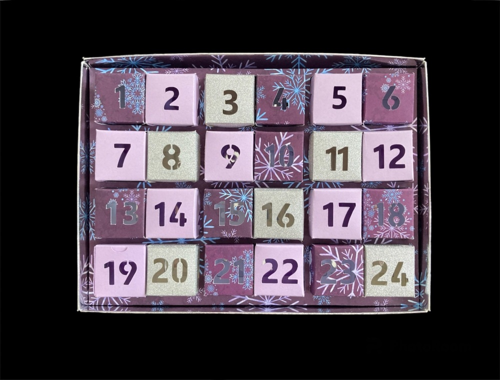 3cm Small Box Advent Calendar