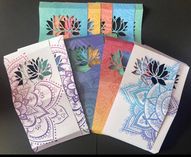 10 x Random Mandala Themed HB Box Sleeves