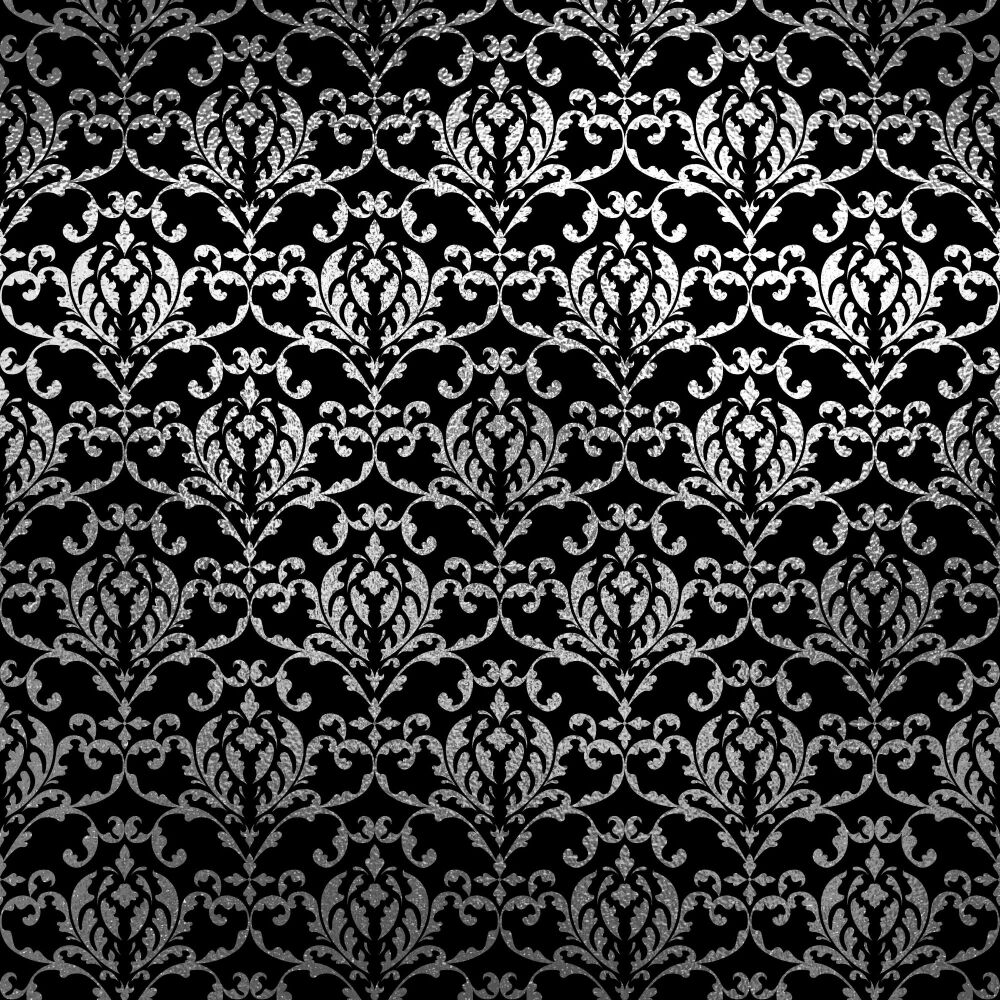 Black and Silver Assorted Card Design