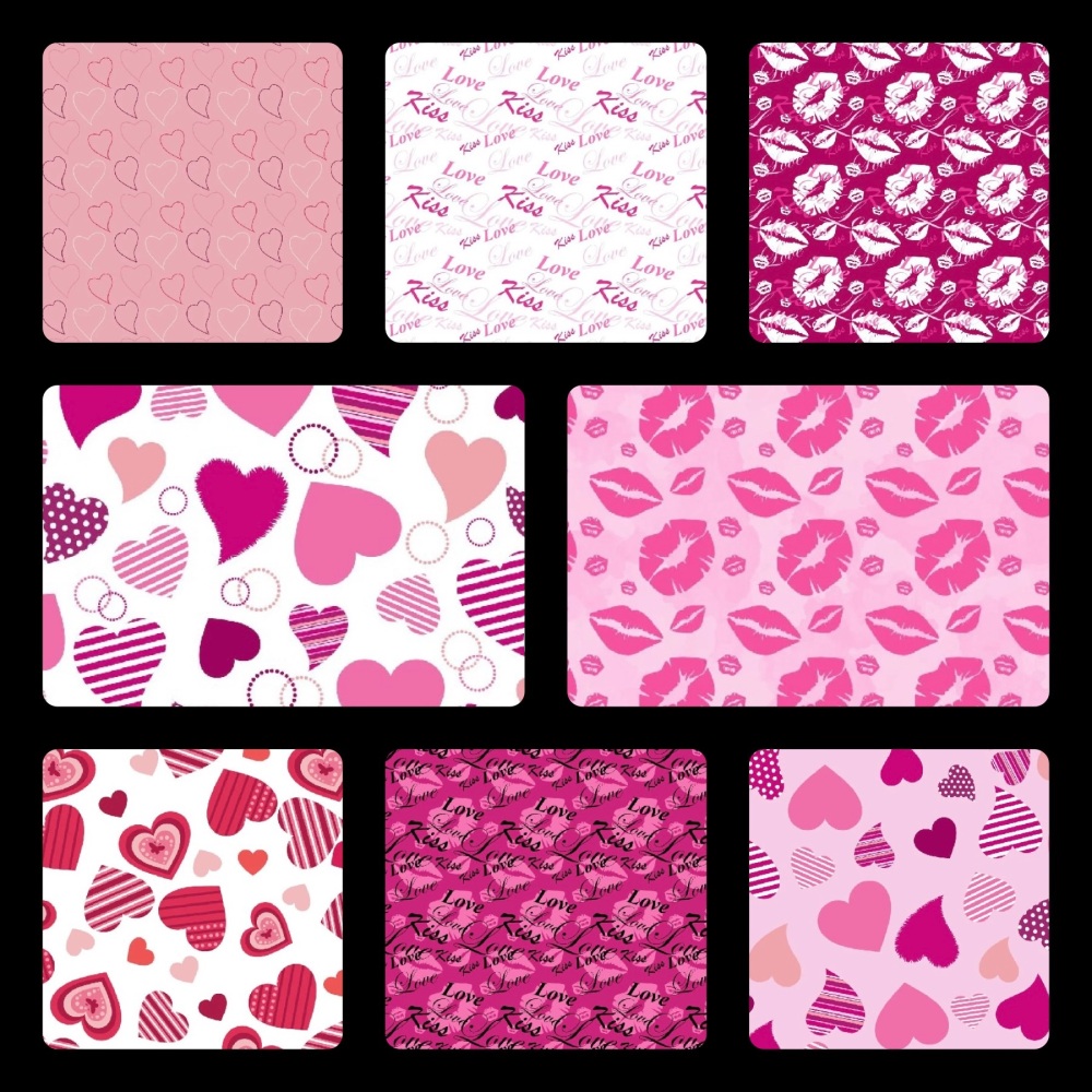 Love and Kisses Card Design
