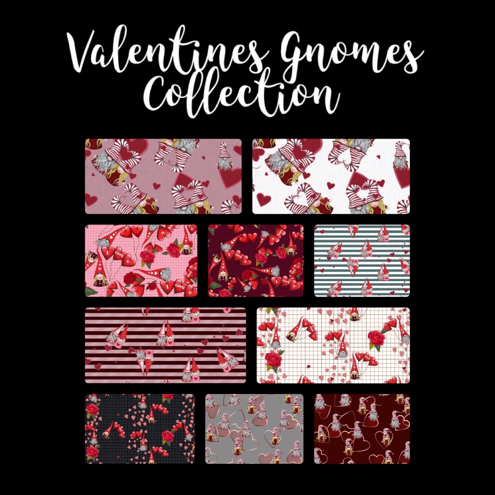 Valentine Gnomes Card Deisgn