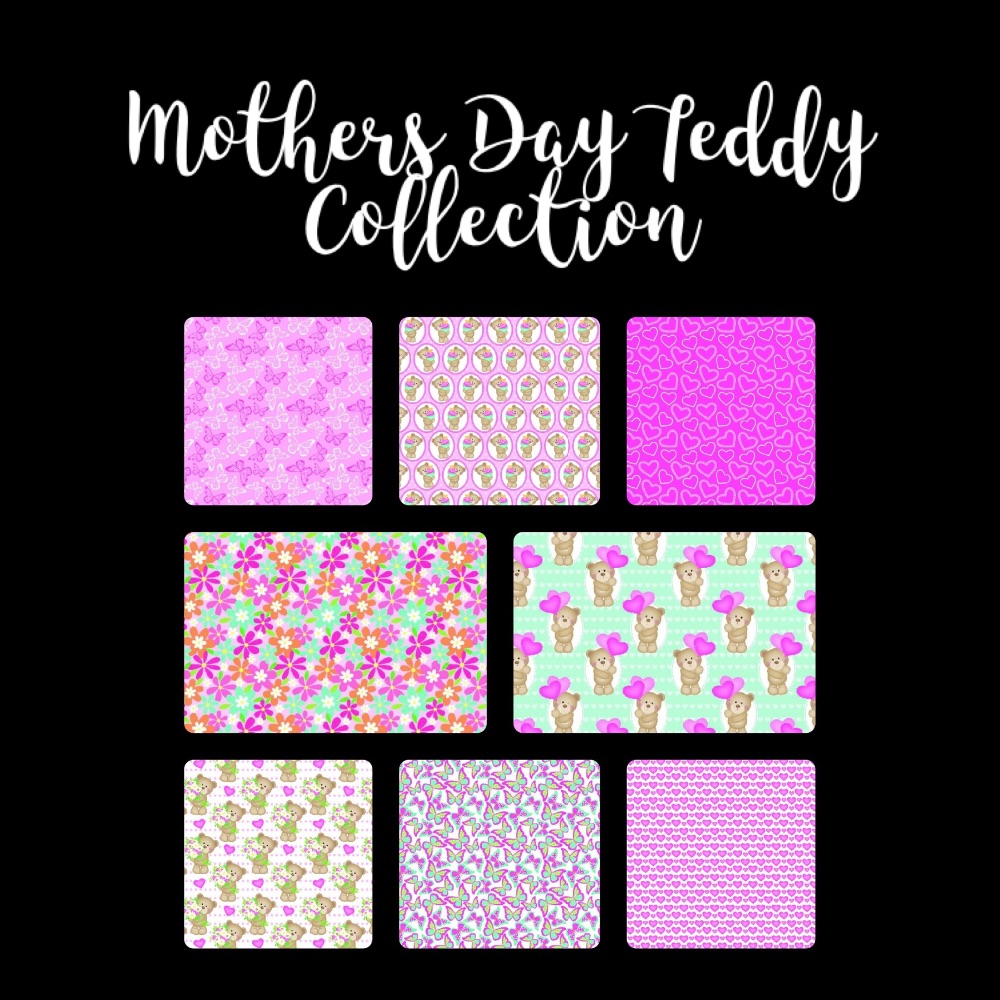 Mother's Day Teddy Card Design