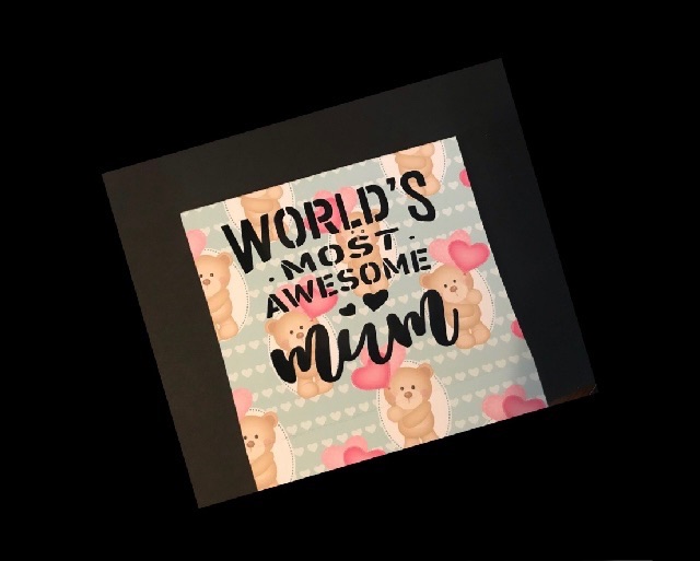 World&rsquo;s Most Awesome Mum Home Bargains Box Sleeve (Made to Order)