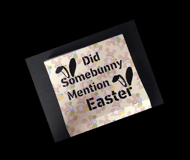  Did Somebunny Mention Easter Home Bargains Box Sleeve