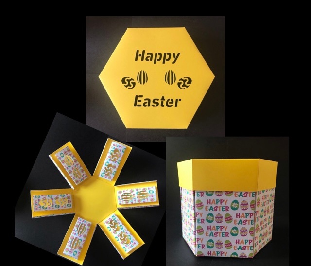 Easter Themed Exploding Box (Made to Order)