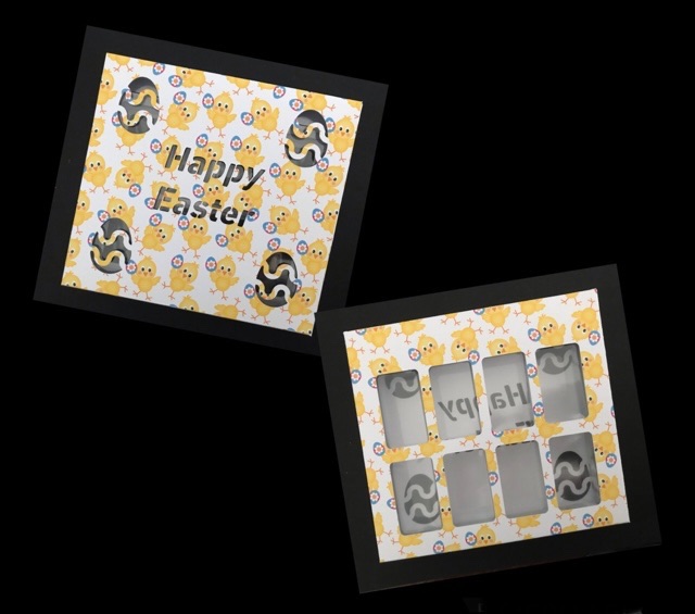 Stansfields HB (Plain or Melt Me) Clamshell Box Sleeve with Happy Easter (Made to Order)