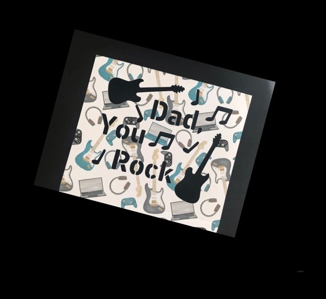'Dad, You Rock' Home Bargains Box Sleeve