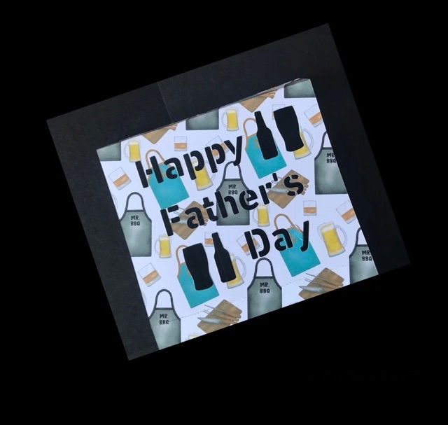 'Happy Fathers Day' with Beer Home Bargains Box Sleeve