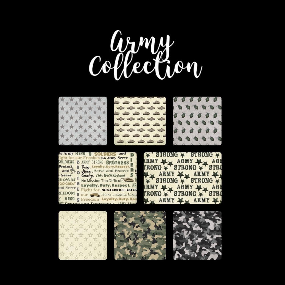 Army Collection Card Design