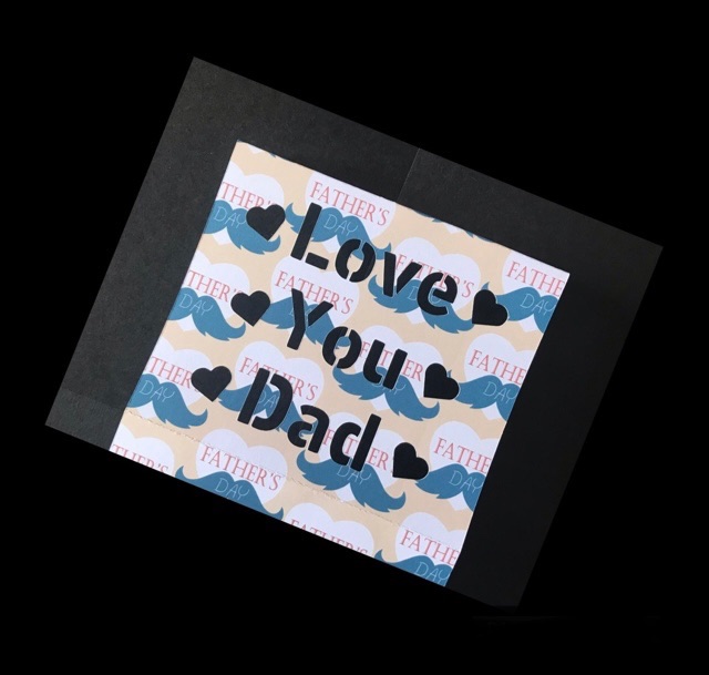 'Love You Dad' Home Bargains Box Sleeve