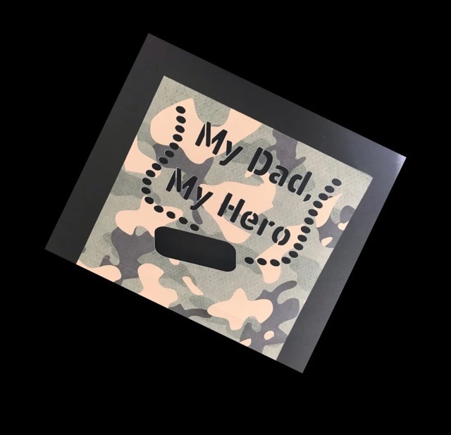 'My Dad, My Hero' Home Bargains Box Sleeve