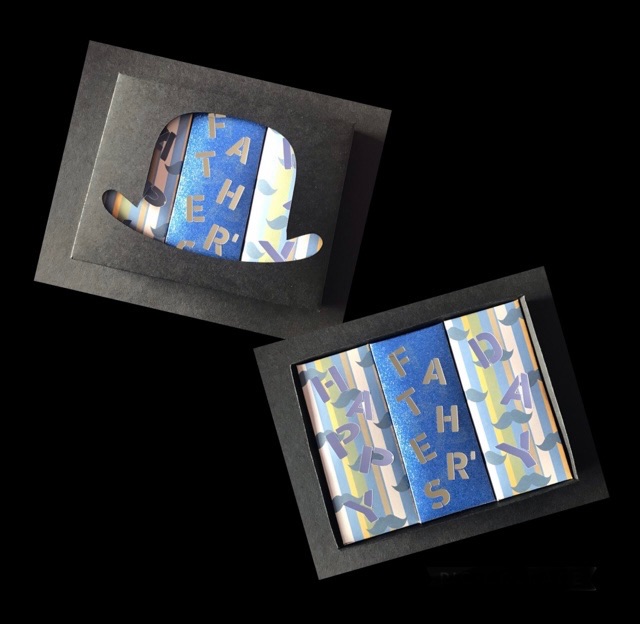 Trio Snap Bar Presentation Box &lsquo;Happy Father&rsquo;s Day&rsquo; (Made to Order)