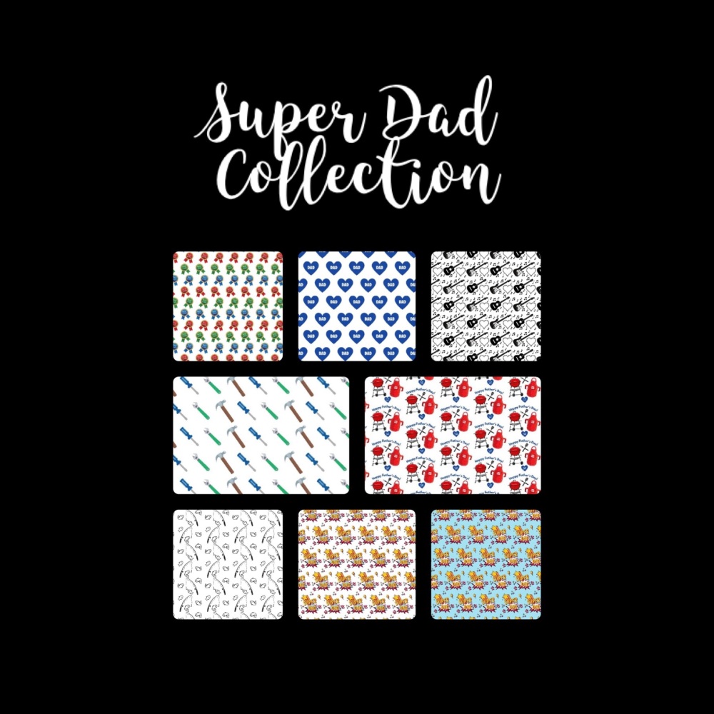  Super Dad Collection Snap Bar Boxes (Made to Order)
