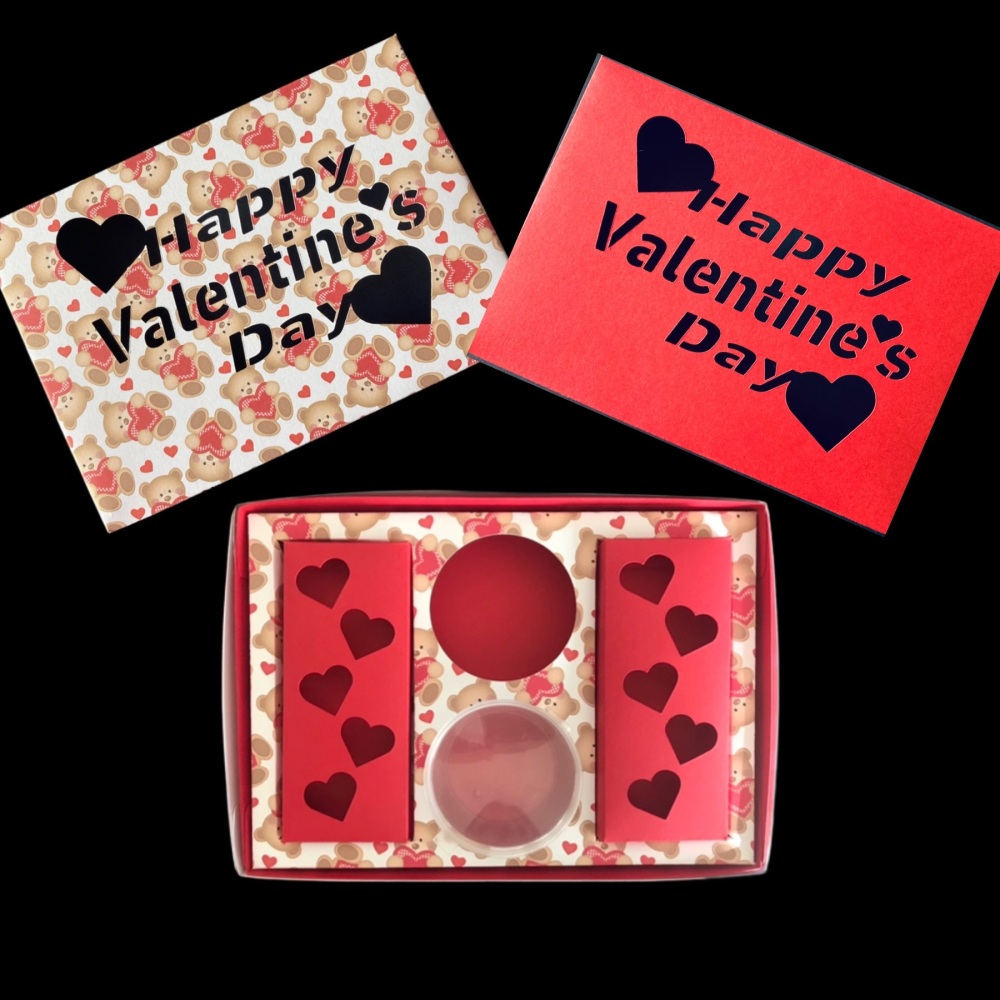 Valentines Themed Snap Bar and Deli Pot Selection Box (Made to Order)