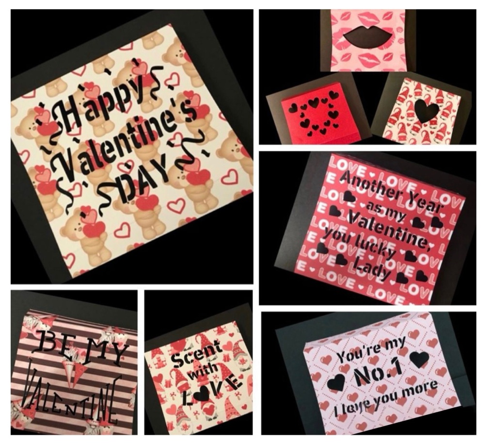 25 x Random Mix of Valentines Home Bargain Box Sleeves (Made to Order)