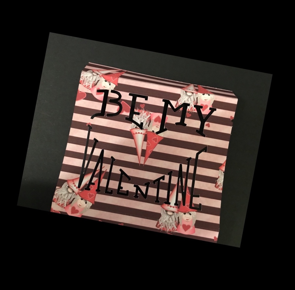 'Be My Valentine' Home Bargains Box Sleeve (Made to Order)