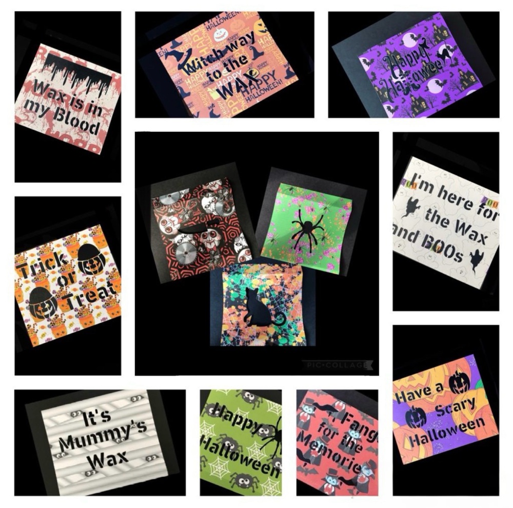  25 x Random Halloween Themed Home Bargains Box Sleeves